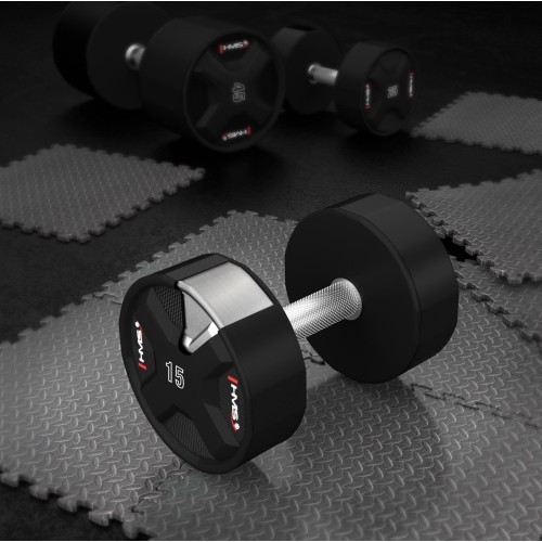HPC POLYURETHANE DUMBBELL CPU HMS - 15 kg