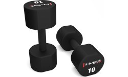 Poliuretaniniai TPU hanteliai HPT HMS - 2x10kg