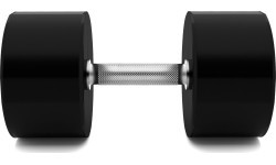 Poliuretaninis hantelis HPC CPU HMS - 42.5kg