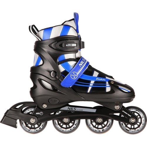 NH18366A 2IN1 IN-LINE SKATES/HOCKEY ICE SKATES - White/Pink