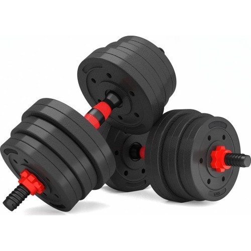 SGP15 kompozitinis štangos ir hantelių rinkinys HMS - 20 kg
