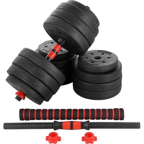 SGP15 COMPOSITE BARBELL AND DUMBBELLS SET HMS - 40 kg