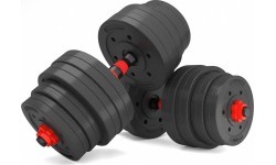 SGP15 kompozitinis štangos ir hantelių rinkinys HMS - 40 kg