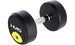 Gumuotas hantelis HG PRO HMS - 16 kg