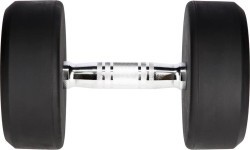 Gumuotas hantelis HG PRO HMS - 18 kg
