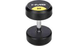 Gumuotas hantelis HG PRO HMS - 20 kg