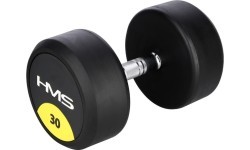 Обрезиненная гантель HG PRO HMS - 30 kg