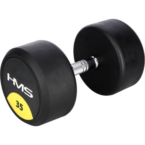 Gumuotas hantelis HG PRO HMS - 35 kg