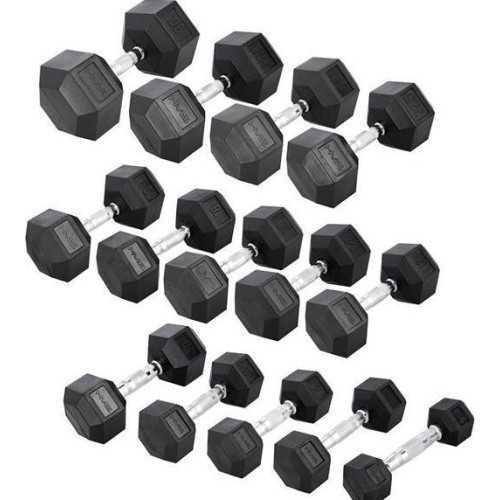 Гантель HMS Hex Pro - 18 kg