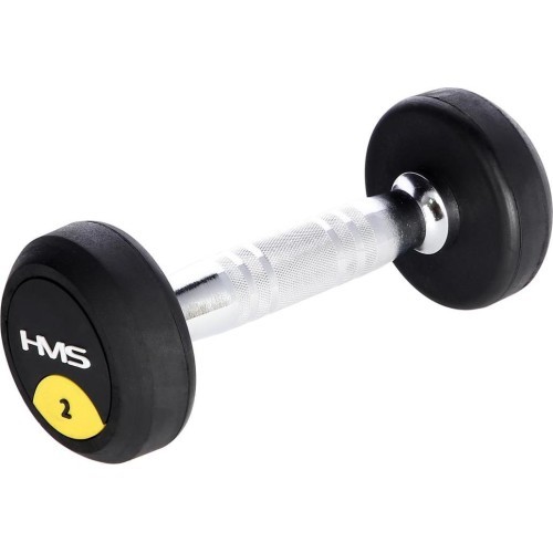 Обрезиненная гантель HG PRO HMS - 2 кг