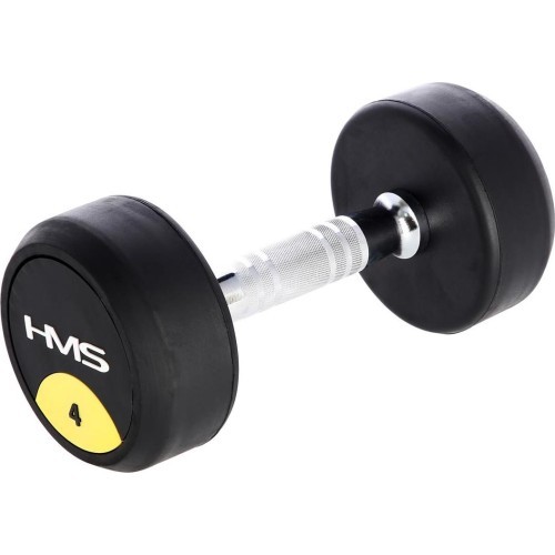 Gumuotas hantelis HG PRO HMS - 4 kg