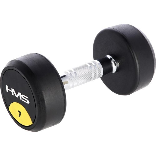 Gumuotas hantelis HG PRO HMS - 7 kg