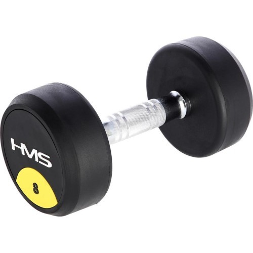 HG PRO RUBBER DUMBBELL HMS -  8 kg
