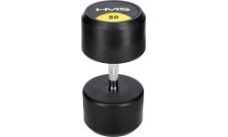 Gumuotas hantelis HG PRO HMS - 50kg