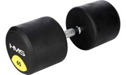 Gumuotas hantelis HG PRO HMS - 65 kg