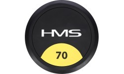 Gumuotas hantelis HG PRO HMS - 70 kg