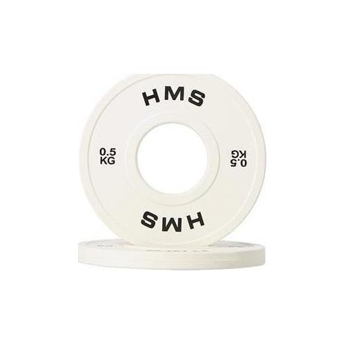 Olimpinis bumper svorio diskas CBRS05 HMS - 2x0.5kg