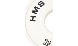 Olimpinis bumper svorio diskas CBRS05 HMS - 2x0.5kg