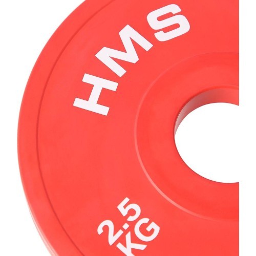 Олимпийский бамперный диск CBRS05 HMS - 2 х 2,5 кг