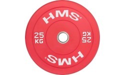 Olimpinis svorio diskas CBR Bumper HMS - 25 kg