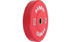 Olimpinis svorio diskas CBR Bumper HMS - 25 kg