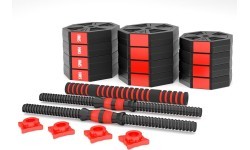 SGC20  BARBELL AND DUMBBELLS COMPOSITE HMS - 30 kg