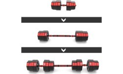 SGC20  BARBELL AND DUMBBELLS COMPOSITE HMS - 40 kg