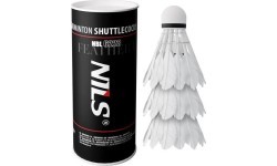NBL6223 SHUTTLECOCKS FEATHERS LED 3 PCS. NILS