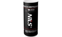 Plunksniniai badmintono kamuoliukai su LED NBL6223 Nils, 3 vnt.