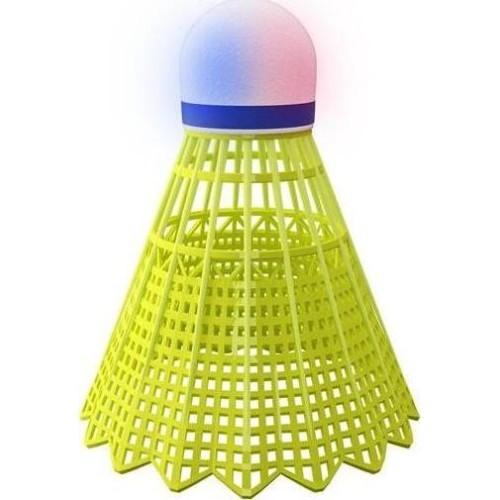 NBL6293 NYLON SHUTTLECOCKS LED MULTICOLOR PACK OF 3 NILS