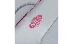 Спальный мешок NC2008 бордово-серый, размер L NILS CAMP