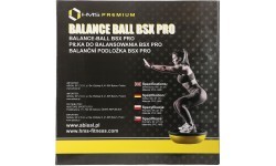 Balansinis kamuolys HMS Premium BSX Pro, juodas