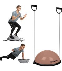 Balansavimo pusrutulis inSPORTline Dome UNI - Mocha mousse