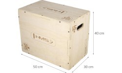 Плиометрический ящик DSC04 50x40x30 см HMS
