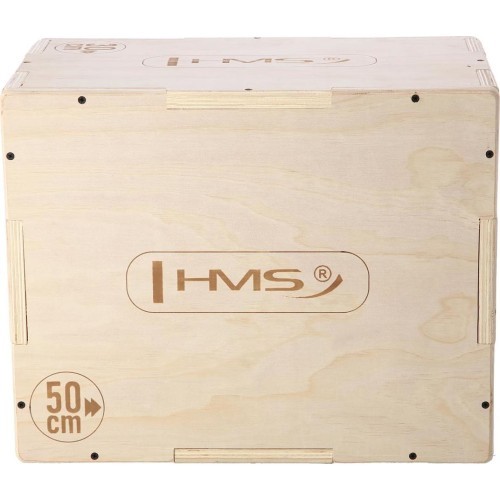 Pliometrinė dėžė DSC04 50x40x30 cm HMS