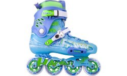 Fixed roller skates Baud BD276 - Blue / Green