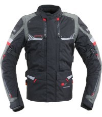 Motociklininko striukė W-TEC Excellenta Evo Touring - Audros pilka