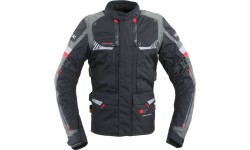 Motorcycle Jacket W-TEC Excellenta Evo Touring  - Thunderstorm Gray