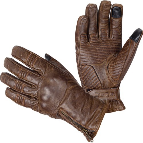 Motorcycle Gloves W-TEC Inverner - Dark Brown