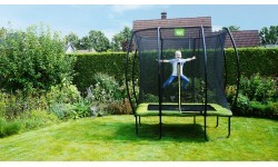 EXIT Silhouette trampoline 153x214cm - green