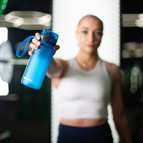 Sportinis vandens butelis Meteor 650 ml - Mėlyna