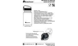 Спортивная бутылка для воды Meteor 650 мл - Синий