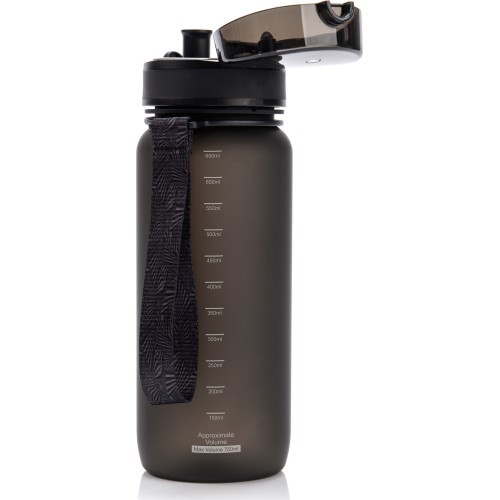 Sportinis vandens butelis Meteor 650 ml - Juoda