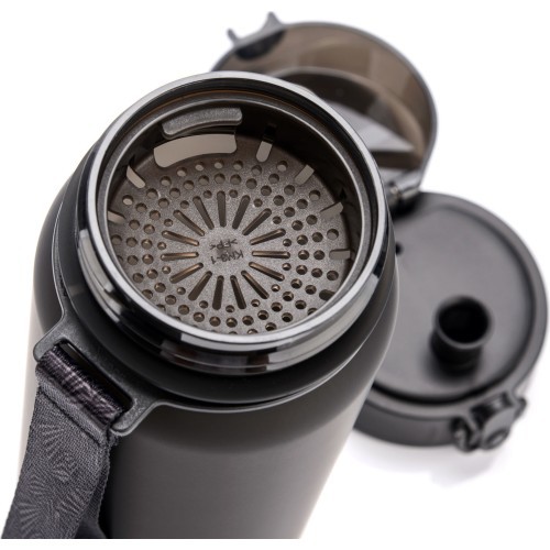 Sports water bottle meteor 650 ml - Black