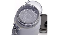 Sports water bottle meteor 650 ml - Grey