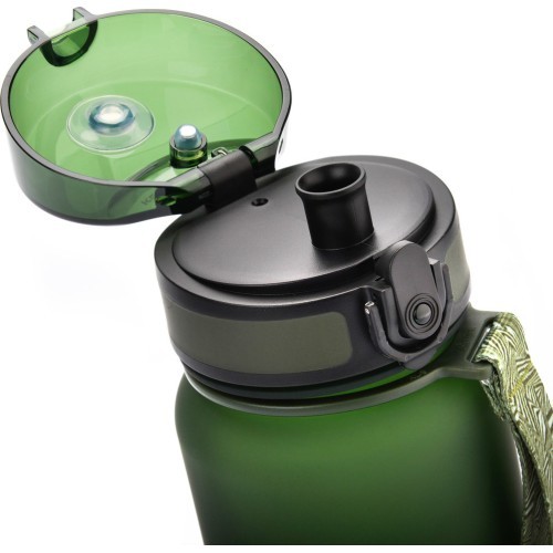 Sports water bottle meteor 650 ml - Dark Green