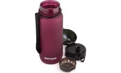 Спортивная бутылка для воды Meteor 650 мл -  Burgundy 