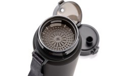 Sportinė gertuvė Meteor 1000 ml tamsiai žalia - Juoda