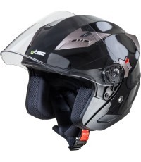 Motorcycle Helmet W-TEC Putta - Black/Bronze