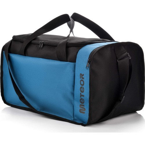 Sportinis krepšys Meteor Odyn, 40 l - Juoda / mėlyna